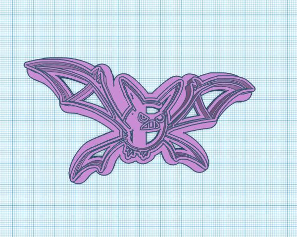 Pokemon: Crobat Cookie Cutter