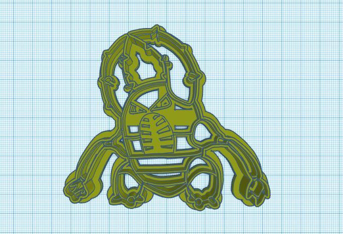 Pokemon: Pinsir Cookie Cutter