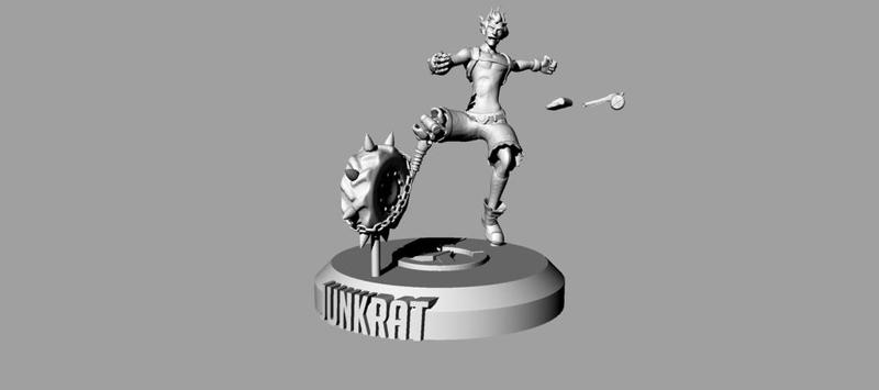 Overwatch - Junkrat with Riptire