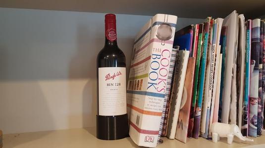 Wine Bottle Book End