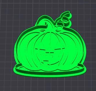 Pumpkin (2) Cookie Cutter and Stamp