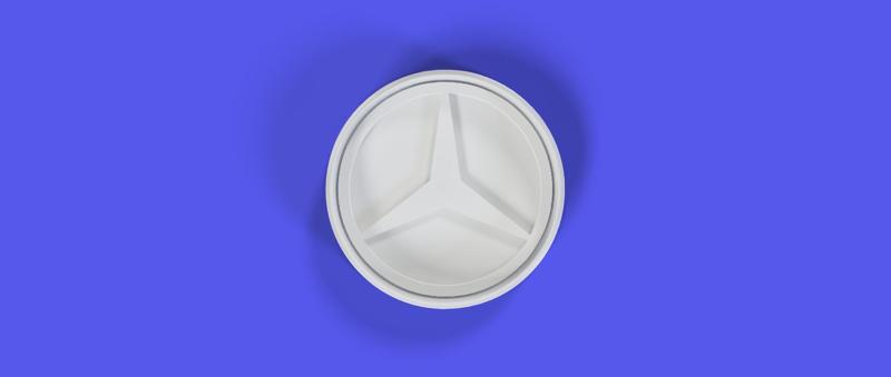 Mercedes Logo Cookie Cutter