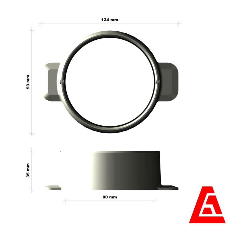 AC Molding sand box iDN 80mm