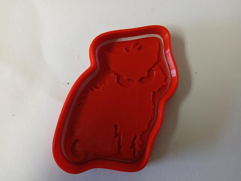 Wild Eyed Cat 6 Cookie cutter