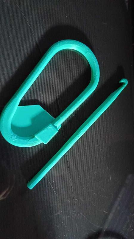 Crochet Hair Pin (Secure With Hook)