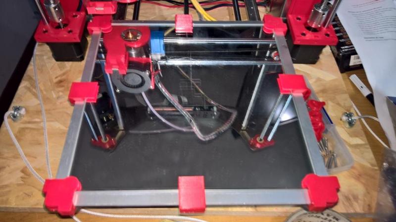 Glass/Mirror holder for Zonestar P802Q