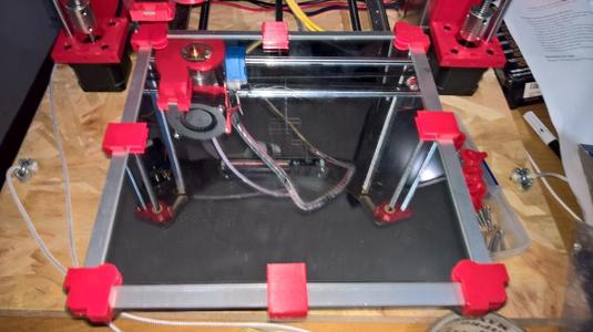 Glass/Mirror holder for Zonestar P802Q