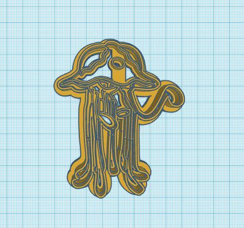 Pokemon: Toedscruel Cookie Cutter