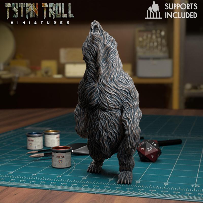 Bear standing - [Pre-Supported]
