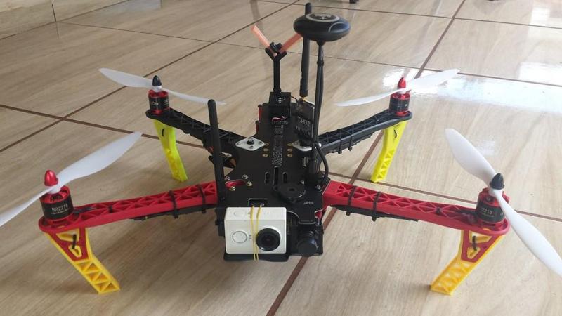 Landing Gear Trem de pouso - F450 - F550 - TBS Discovery