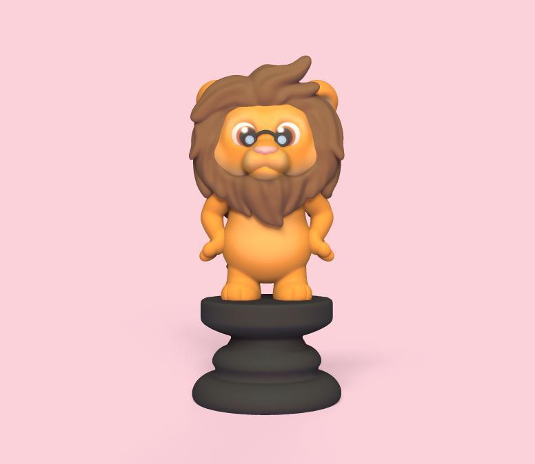 Alice Chess - Side B - Knight - Lion