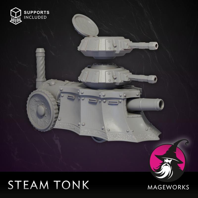 Battlefield Steam Tonk