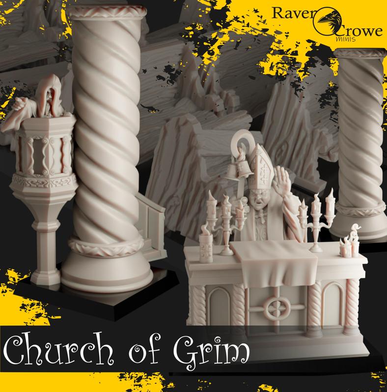 Church Environment | The Grim Monastery