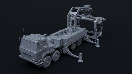 Russian Ural 5323 with 22T6E Loader Module for S400 SAM