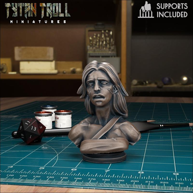 Curse of Strahd - Vasilika Bust [Pre-Supported]