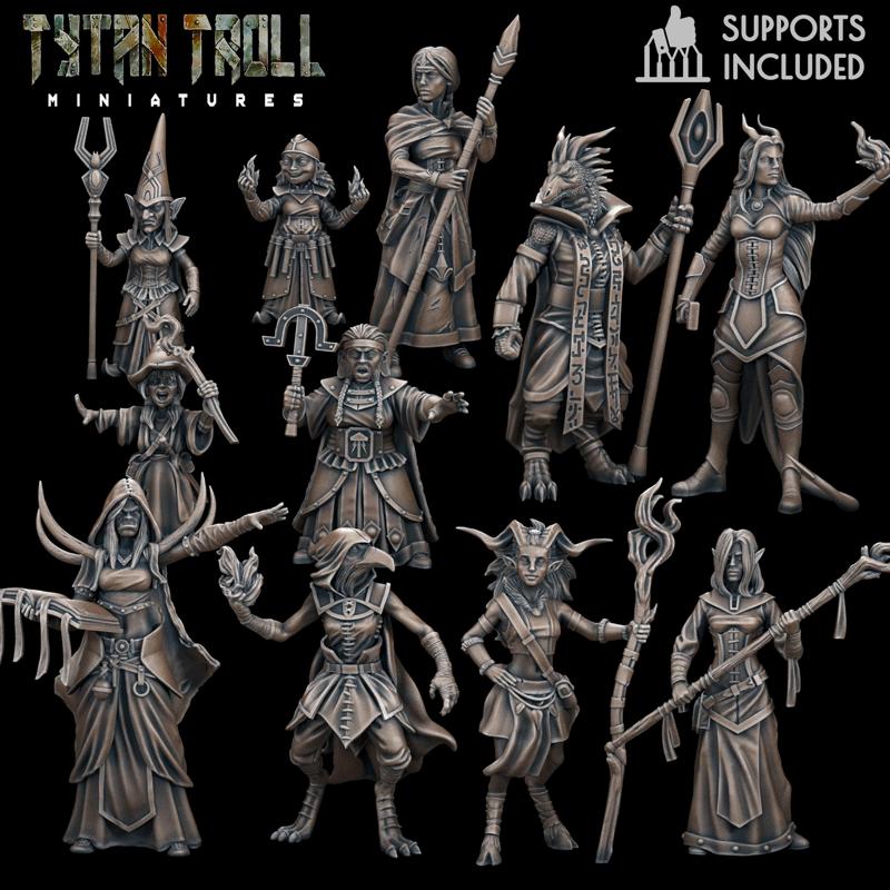 DnD Heroes - Female Bundle [Pre-Supported]