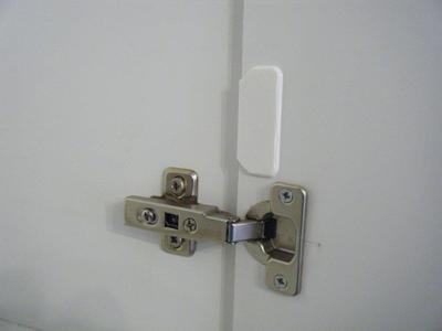 Hinge cover for cutback doors (customizable)
