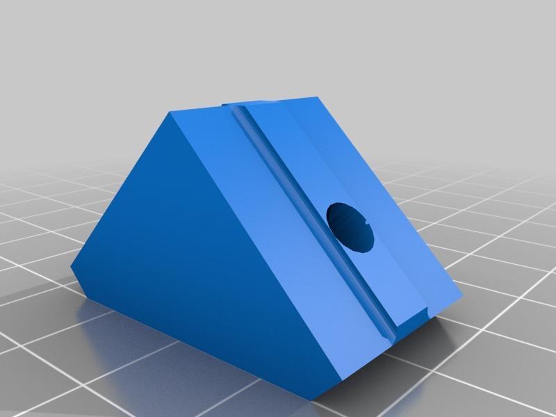 d-bot part for none Openbuilds v-slot aluminium Profiles (I-Type slot 5/ compatible to B-Typ slot 6)