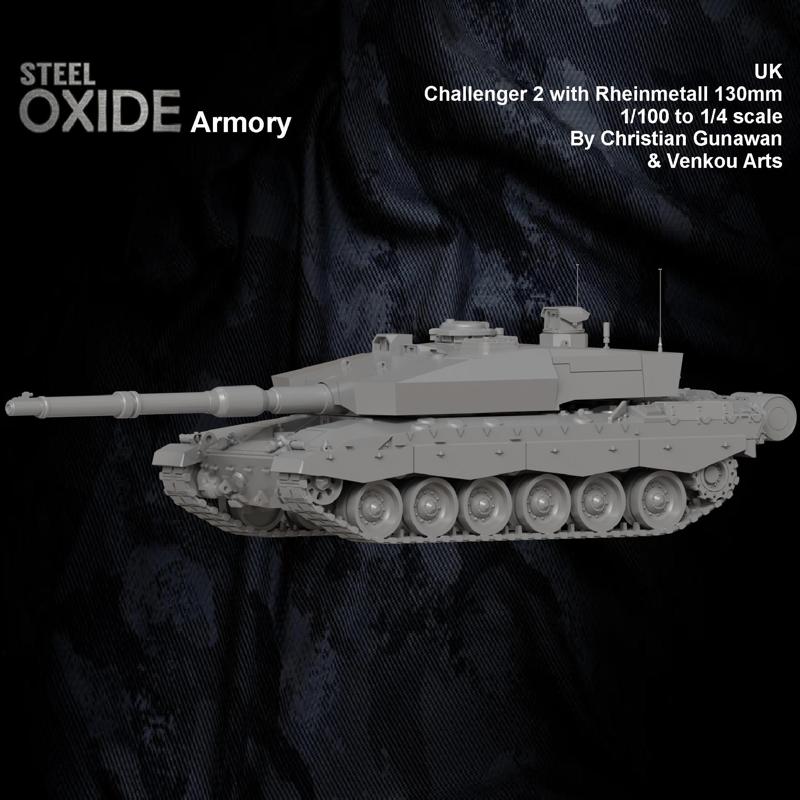 Challenger 2 Rheinmetall 130mm