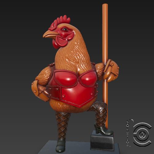 Chick'n Vice - Coop Queen of the Night