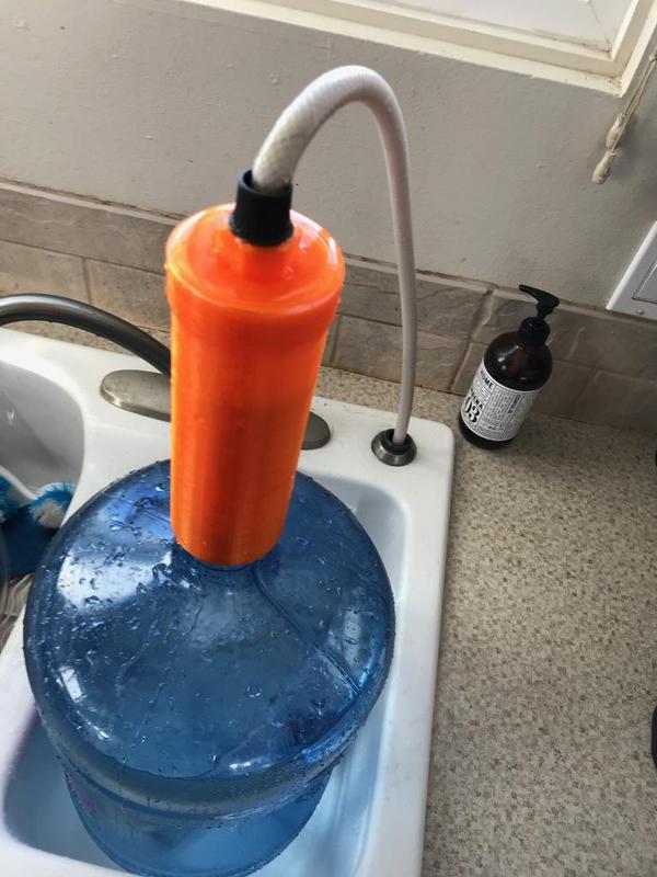 5 Gallon Bottle Filler/Brita Filter holder  Sink Sprayer Attachment