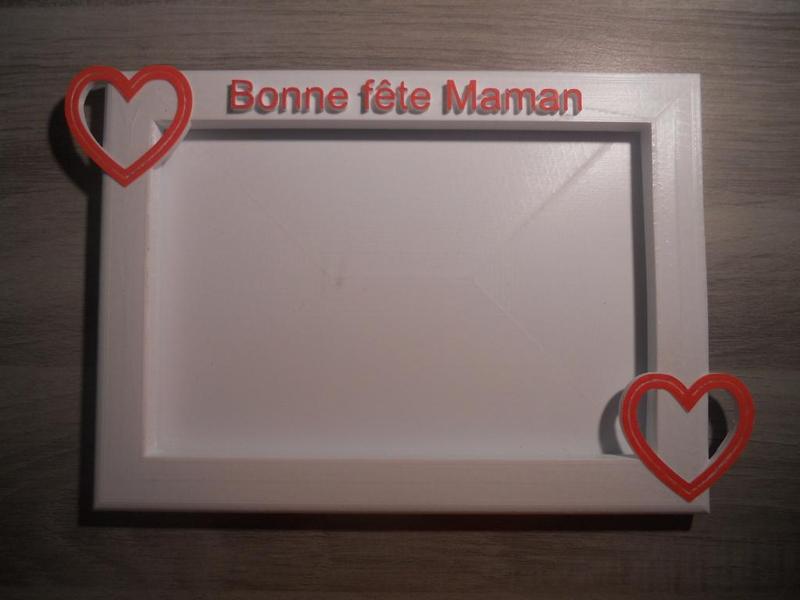 Cadre photo Bonne Fête Maman