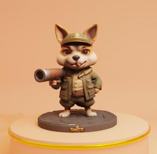 Vietnam War Dog Fighter Statue