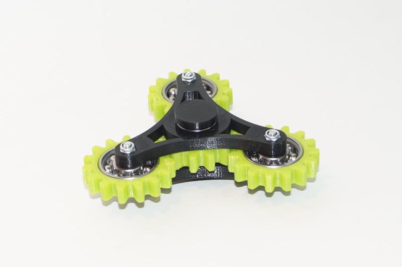 New Hand spinner four gears