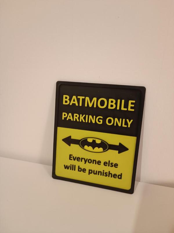 Batmobile Parking Only
