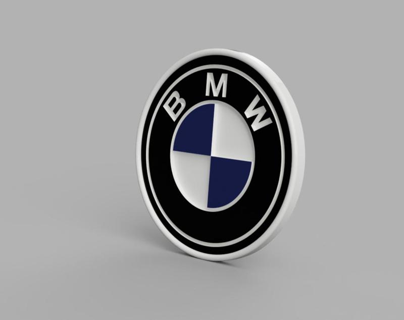 BMW coaster