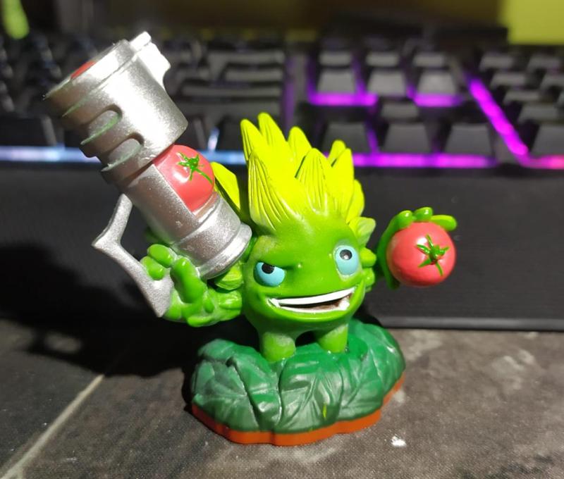 Food Fight skylanders scan