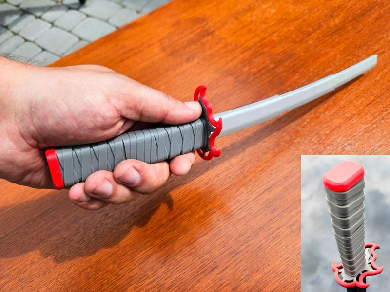 Mini Katana Rengoku x Tanjirou Demon Slayer
