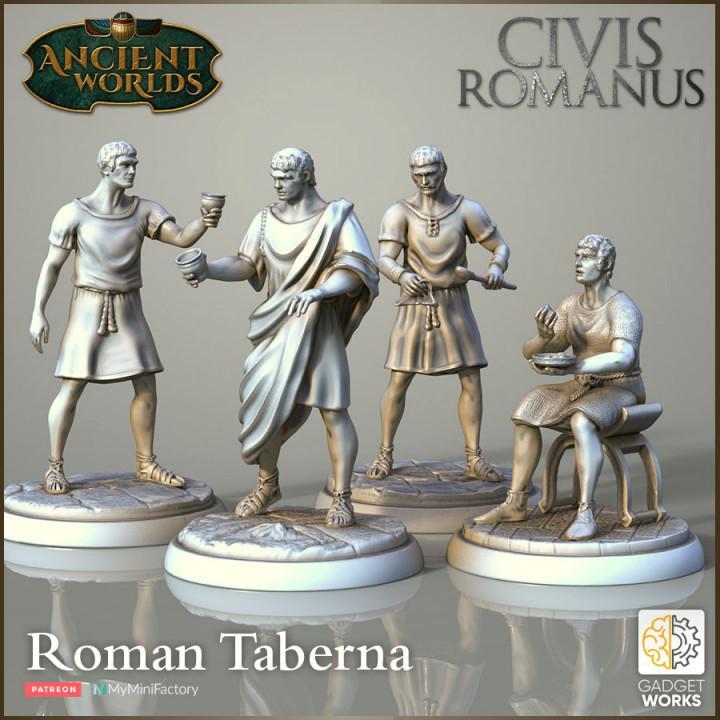 Roman Citizens - taberna workers and customers