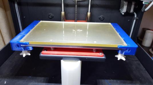 QIDI Glass Bed Clamps
