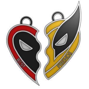 Deadpool & Wolverine Best Friends Neckles