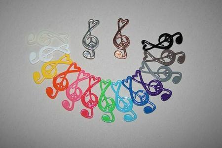 Peace Love Music Pendant
