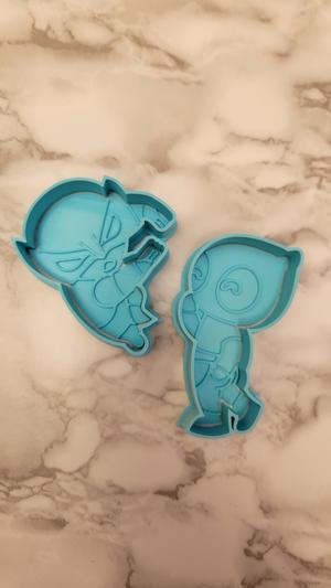 Deadpool and Wolverine Cookie Cutters