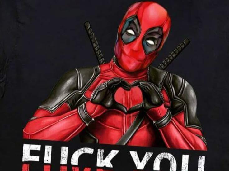 Hueforge Deadpool fuck-love you