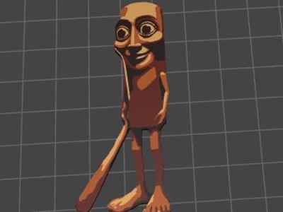 tung tung tung sahur keychain