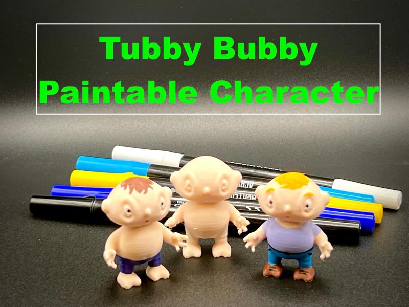 Tubby Bubby (Paintable)