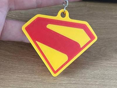 Superman keychain