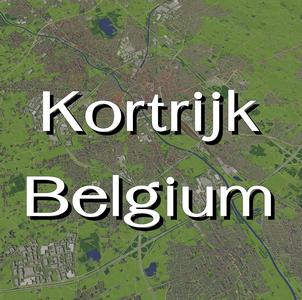 Kortrijk Belgium - city and urban