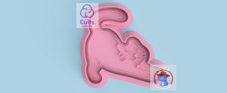 Cat cookie cutter ( Cat cookie cutter )