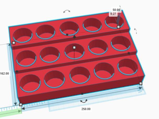 Acrylic Liquitex 4oz 15 bottle holder