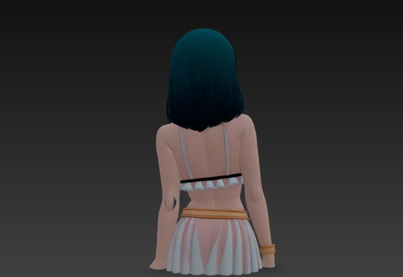 Maomao with frog Kusuriya no Hitorigoto