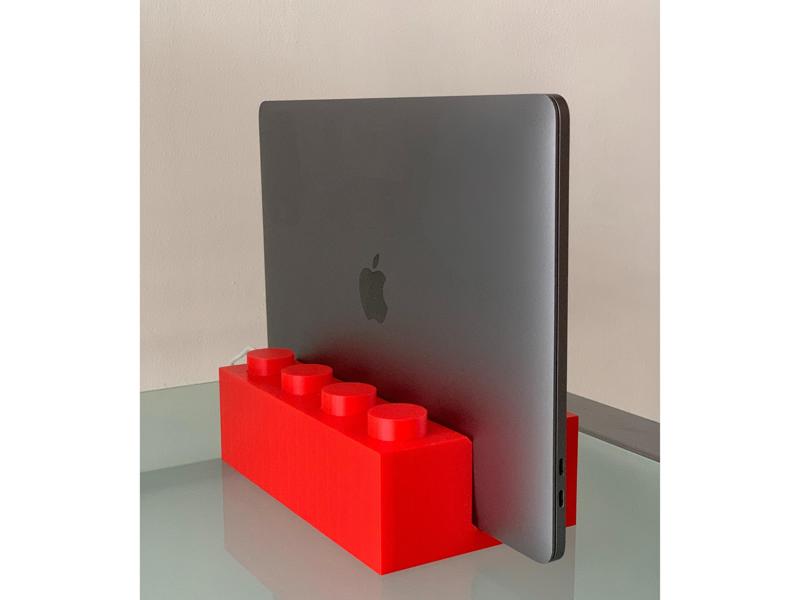 Brick Vertical Laptop Stand