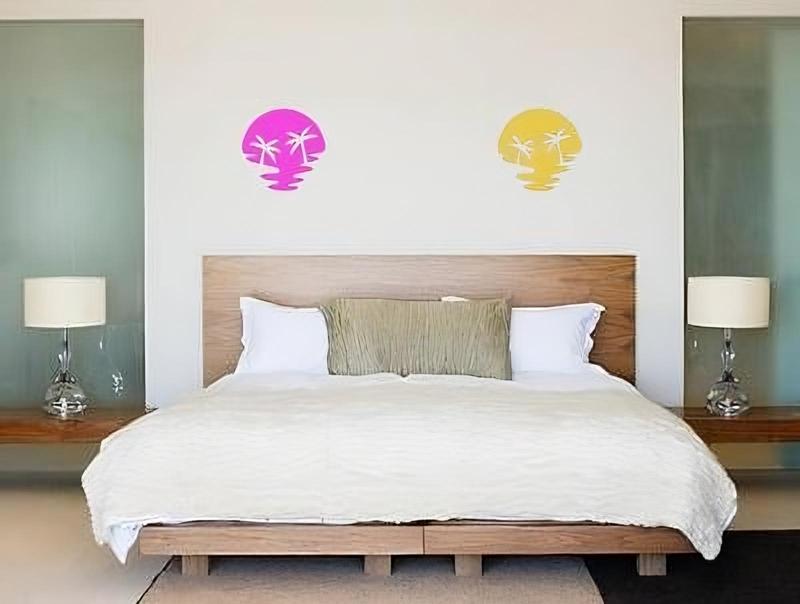 Beach Palm Tree Wall Art
