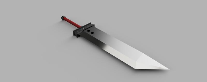 1/6 scale Buster Sword (Dissidia/Smash Bros ver)