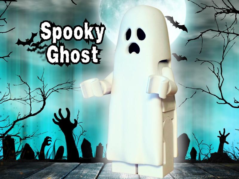 Spooky Ghost * Halloween * Figur 500% Scale *