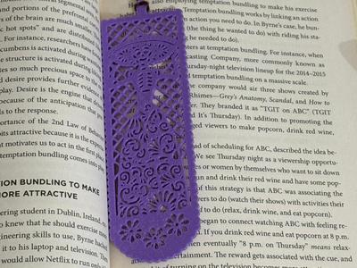 Catrina Day of the Dead ornament bookmark